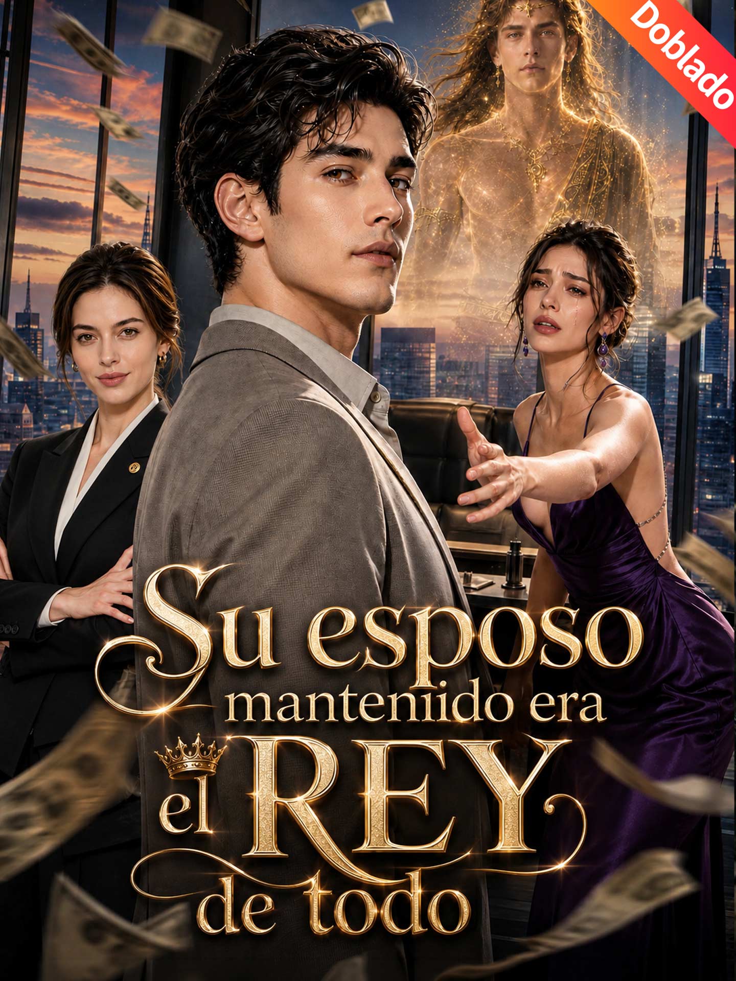 [Doblado]Su esposo mantenido era el rey de todo