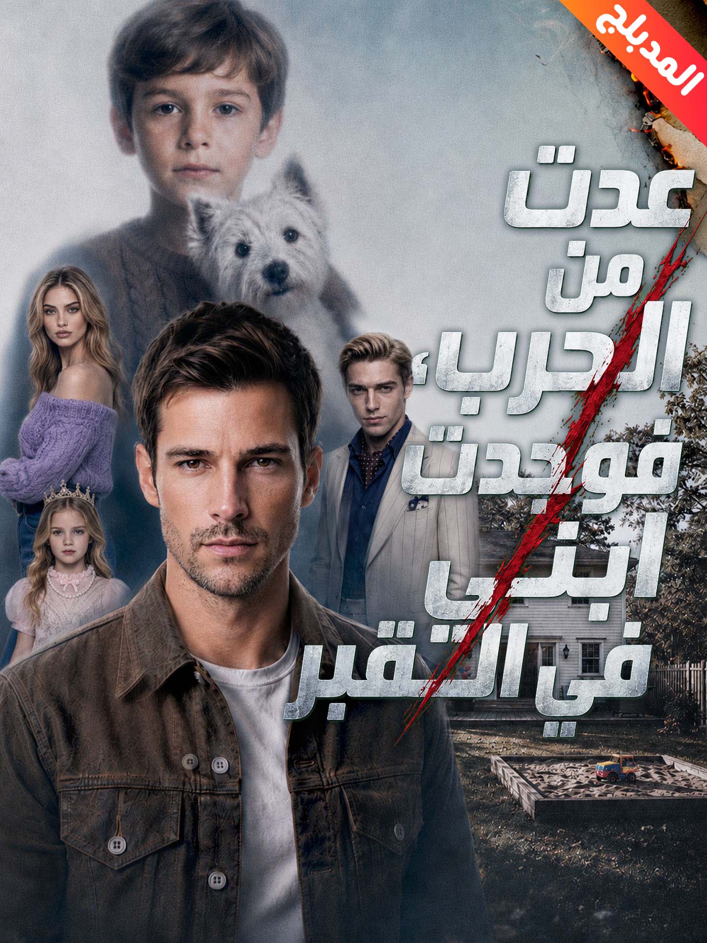 المدبلج-عدت من الحرب، فوجدت ابني في القبر