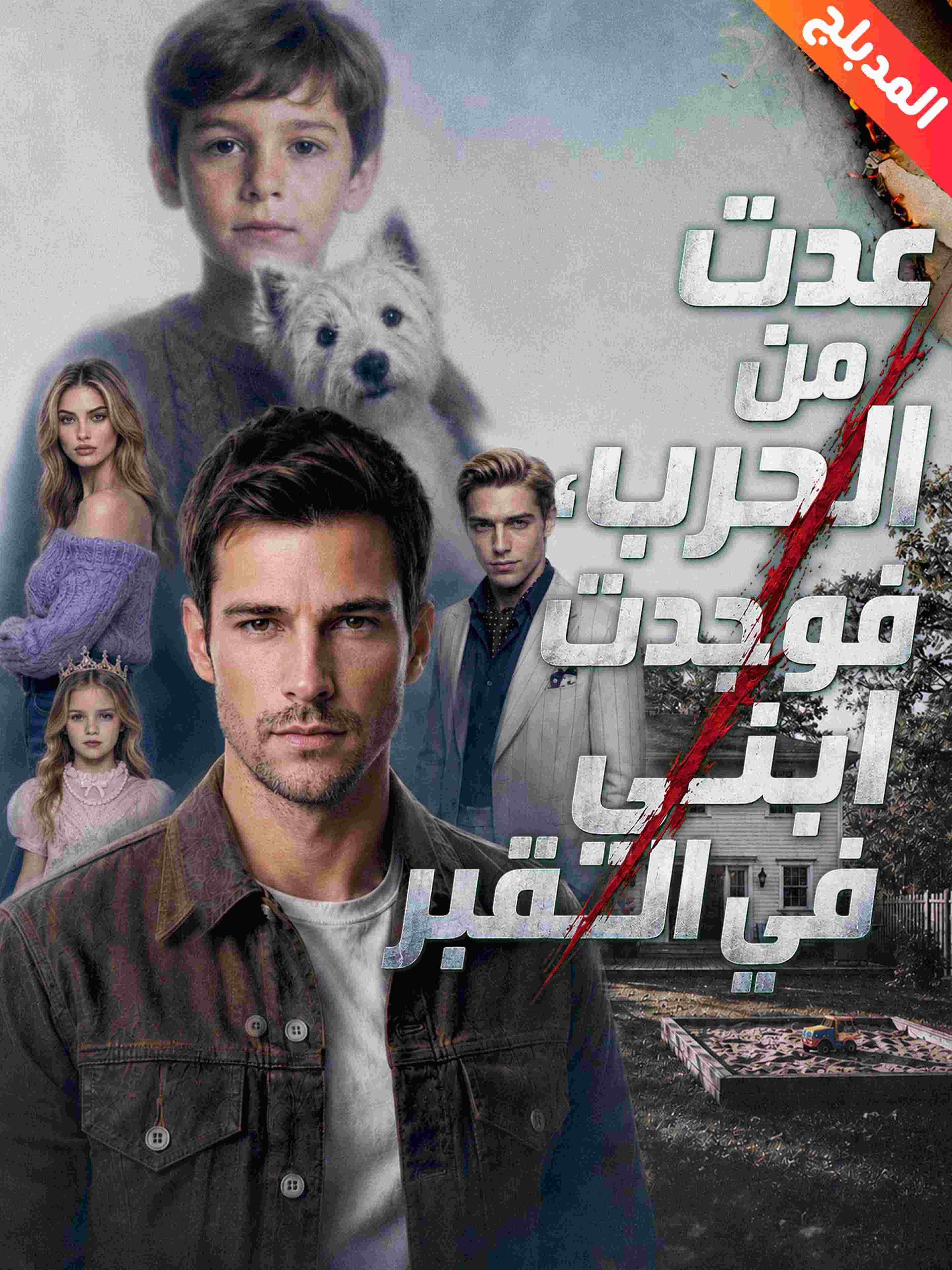 المدبلج-عدت من الحرب، فوجدت ابني في القبر