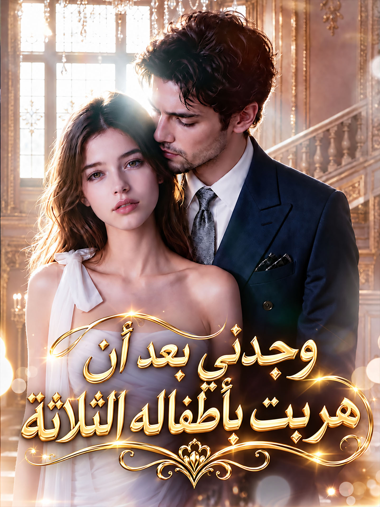 وجدني بعد أن هربت بأطفاله الثلاثة
