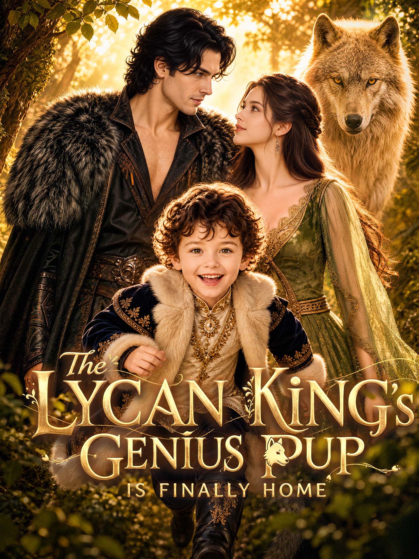 Poster The Lycan King's Genius Pup Is Finally Home