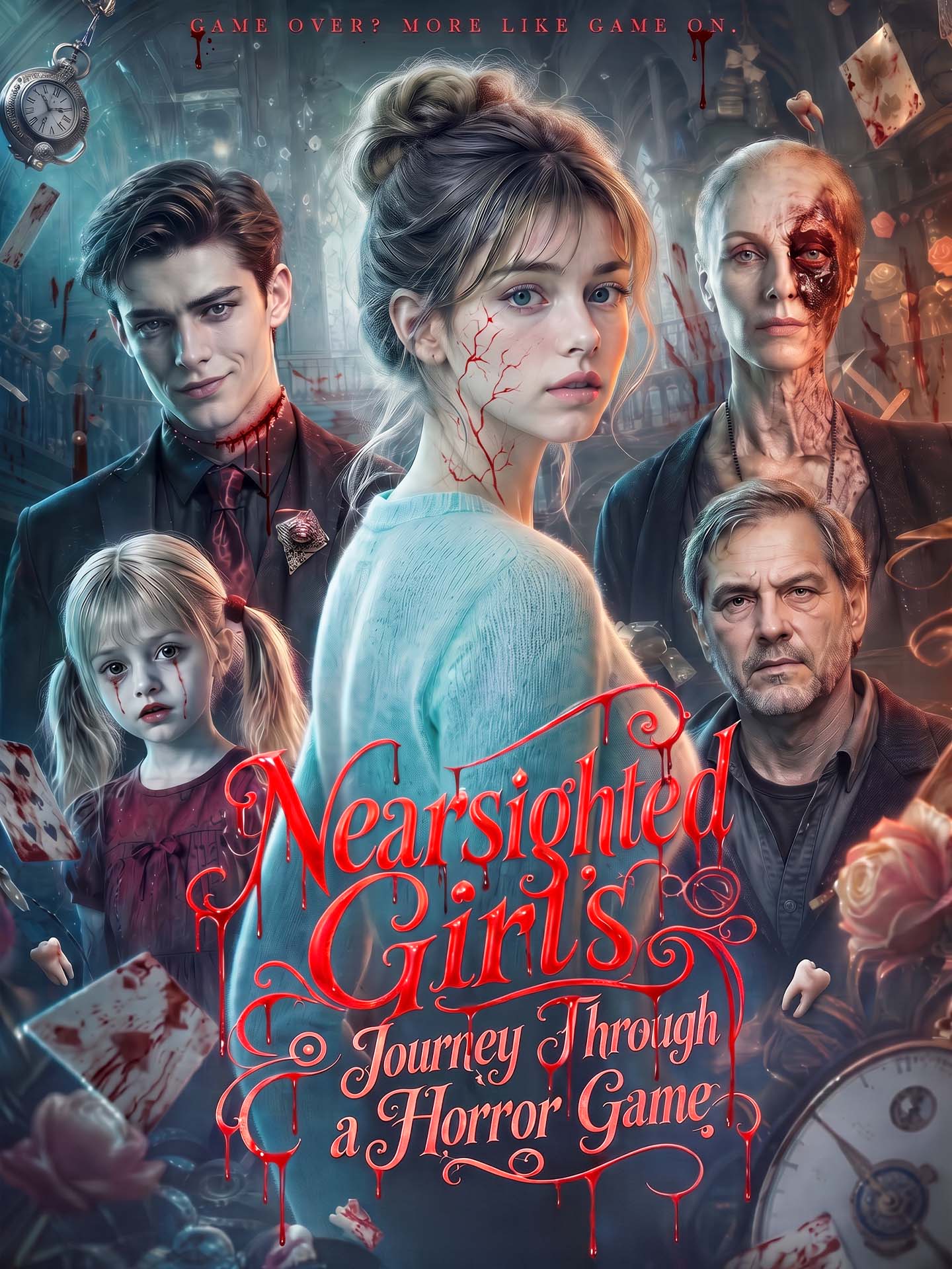 A Nearsighted Girl’s Journey Through a Horror Game poster