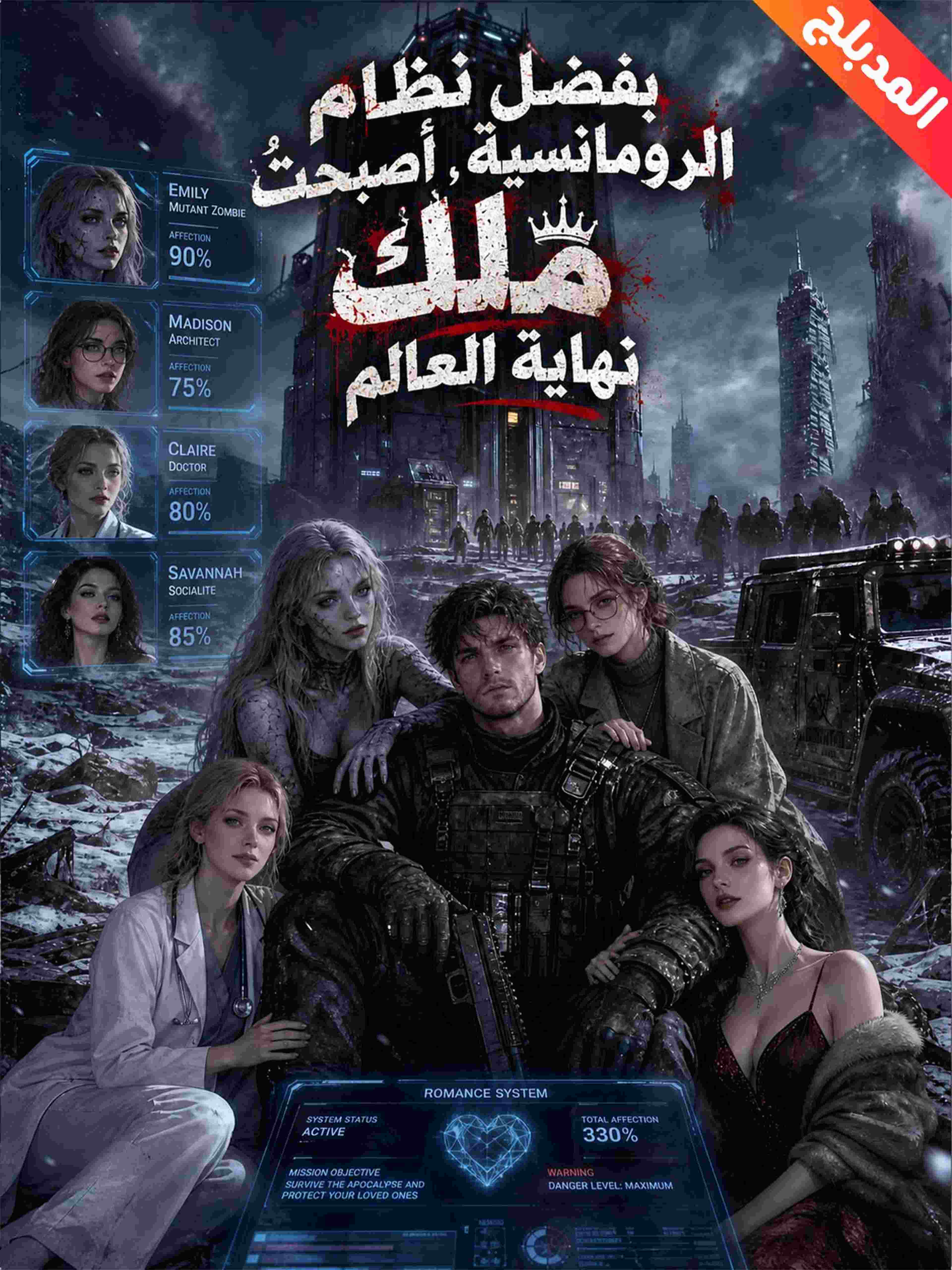 المدبلج-بفضل نظام الرومانسية، أصبحتُ ملك نهاية العالم