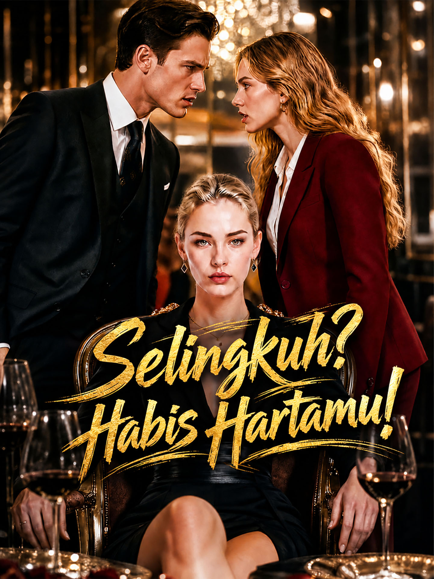 Poster Selingkuh? Habis Hartamu!