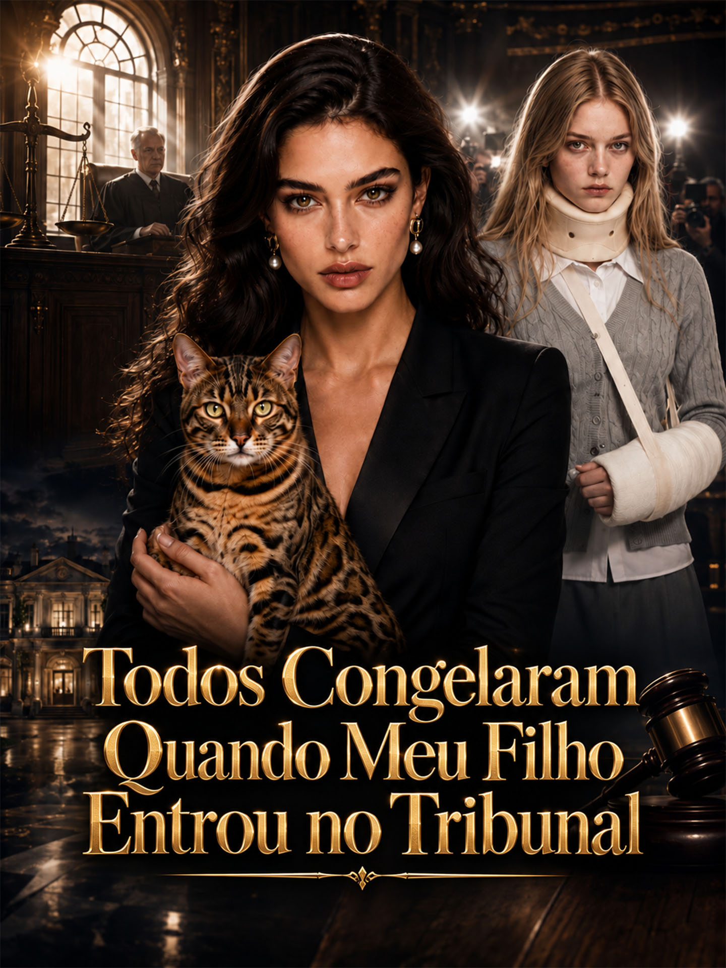 Todos Congelaram Quando Meu Filho Entrou no Tribunal
