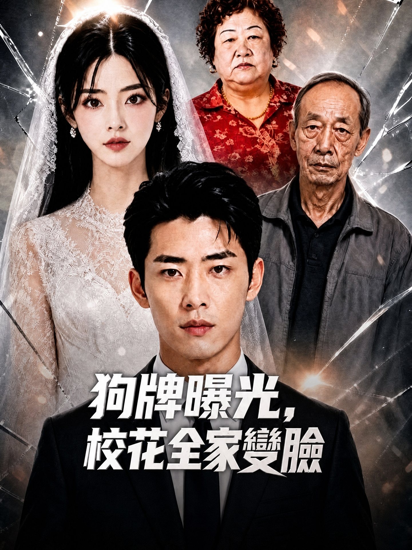 狗牌曝光，校花全家變臉