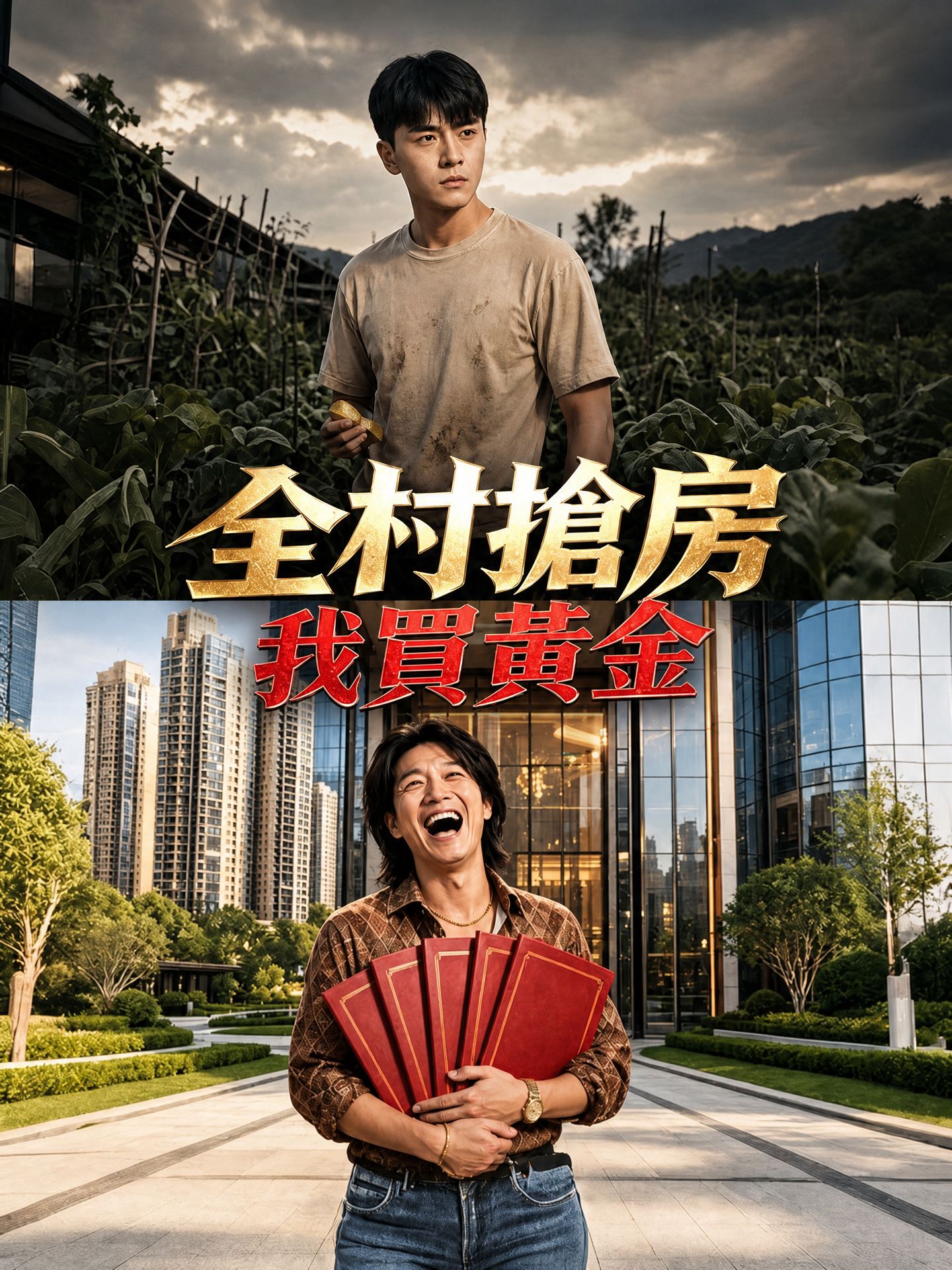 全村搶房，我買黃金