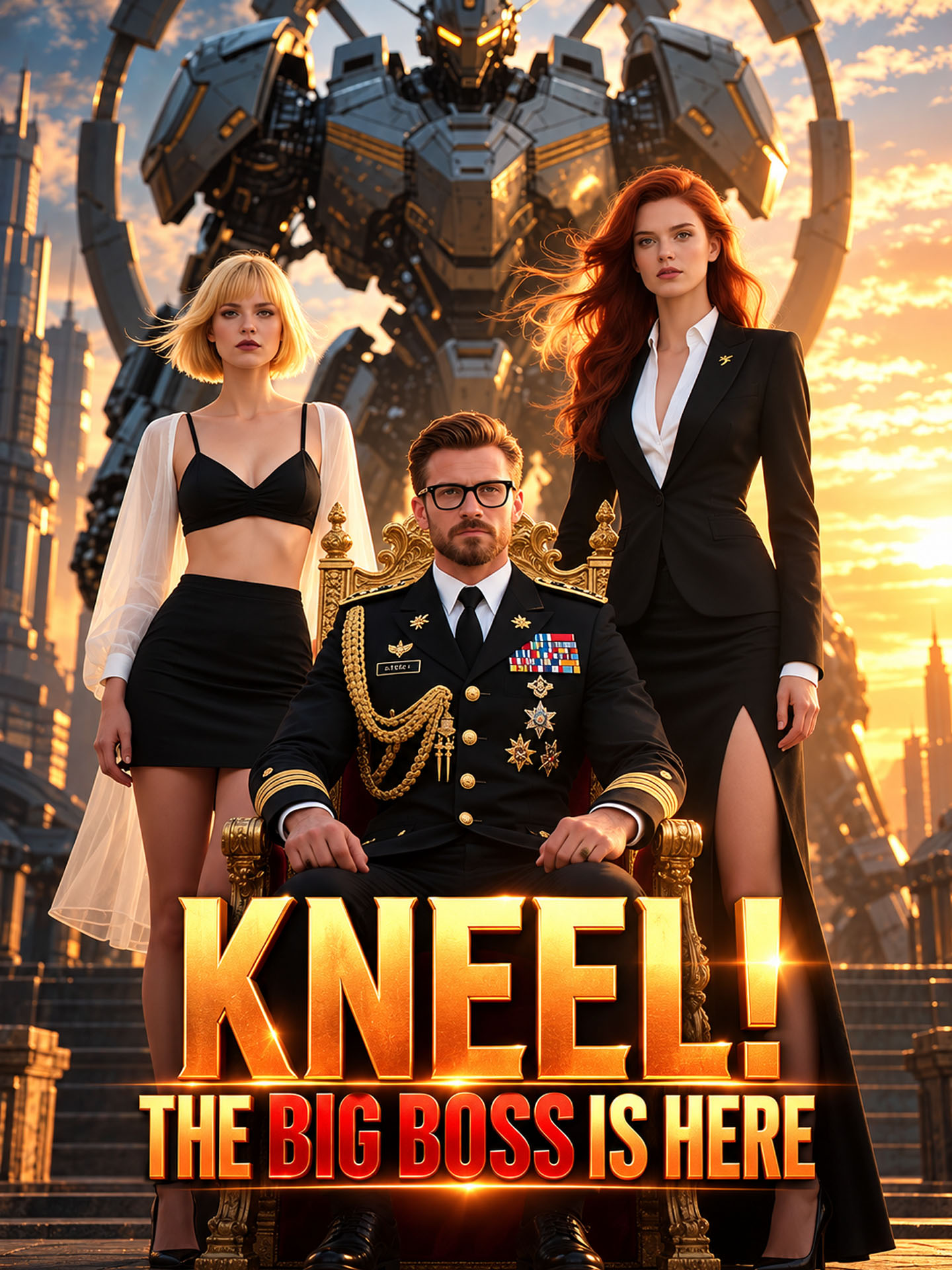 Kneel! The Big Boss Is Here