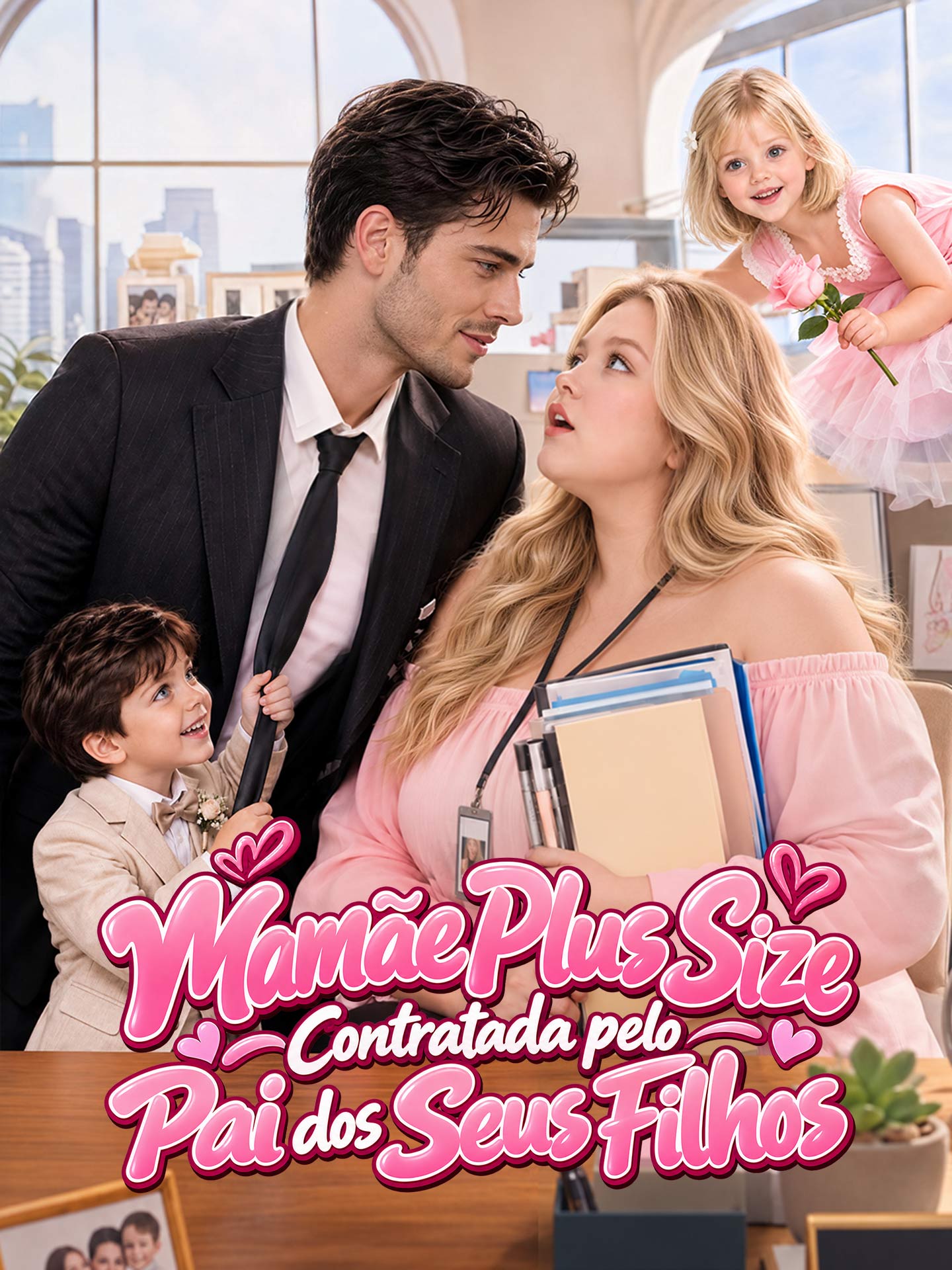 Mamãe Plus Size Contratada pelo Pai dos Seus Filhos