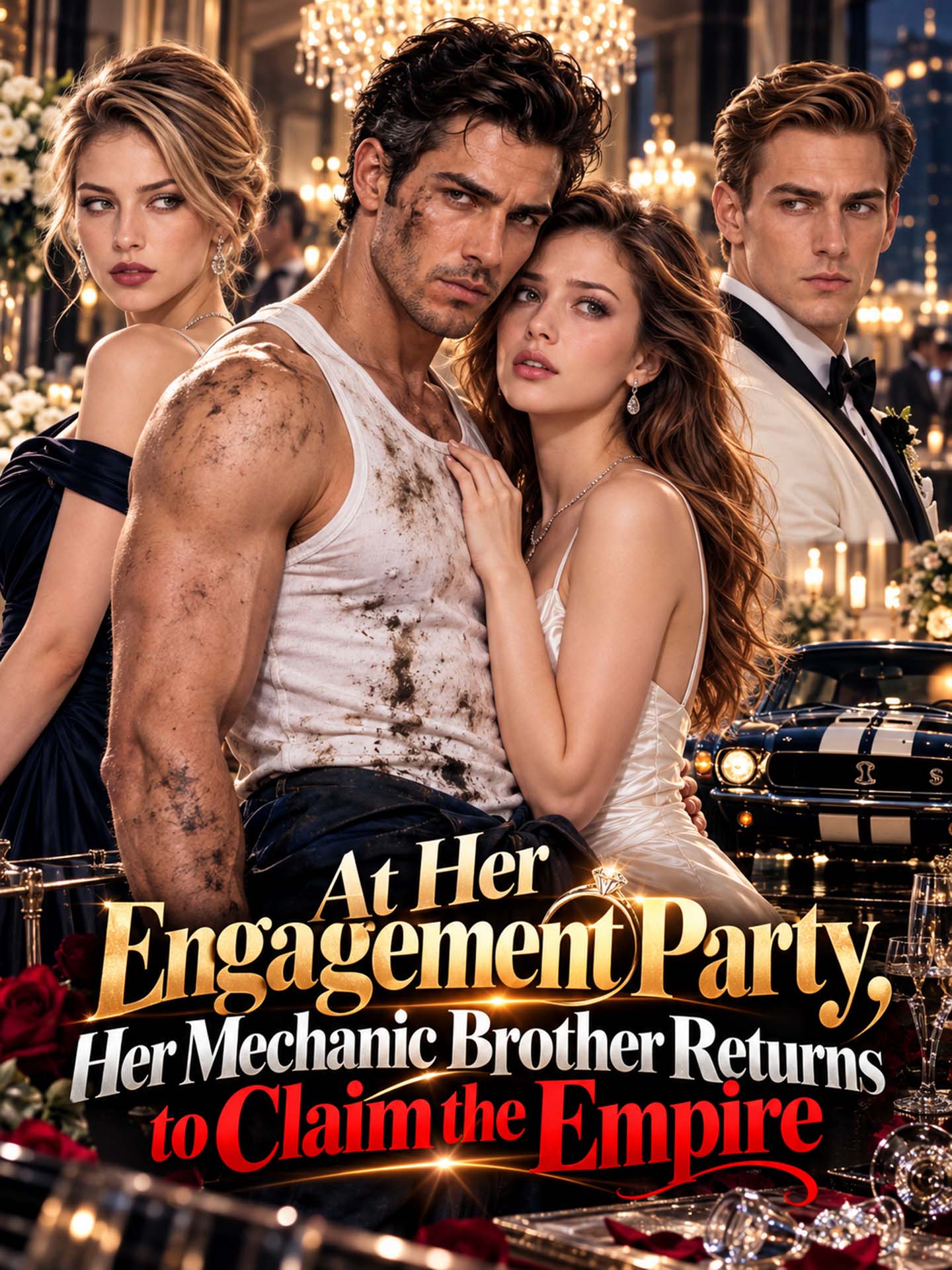 At Her Engagement Party, Her Mechanic Brother Returns to Claim the Empire