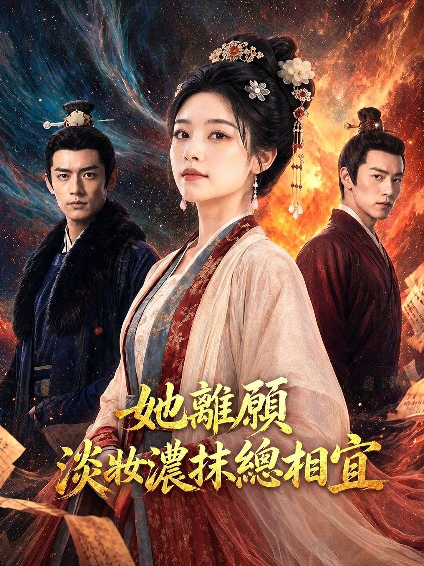她離願，淡妝濃抹總相宜 