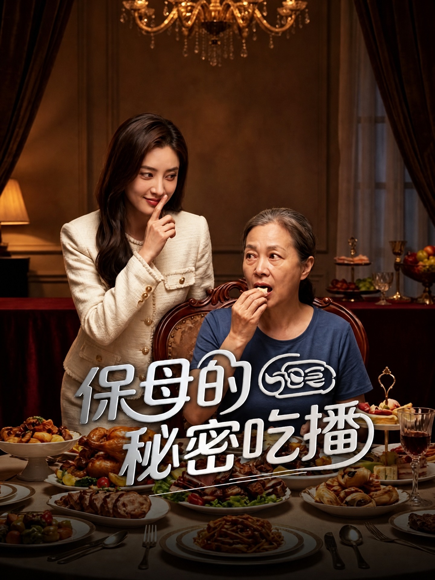 保母的秘密吃播