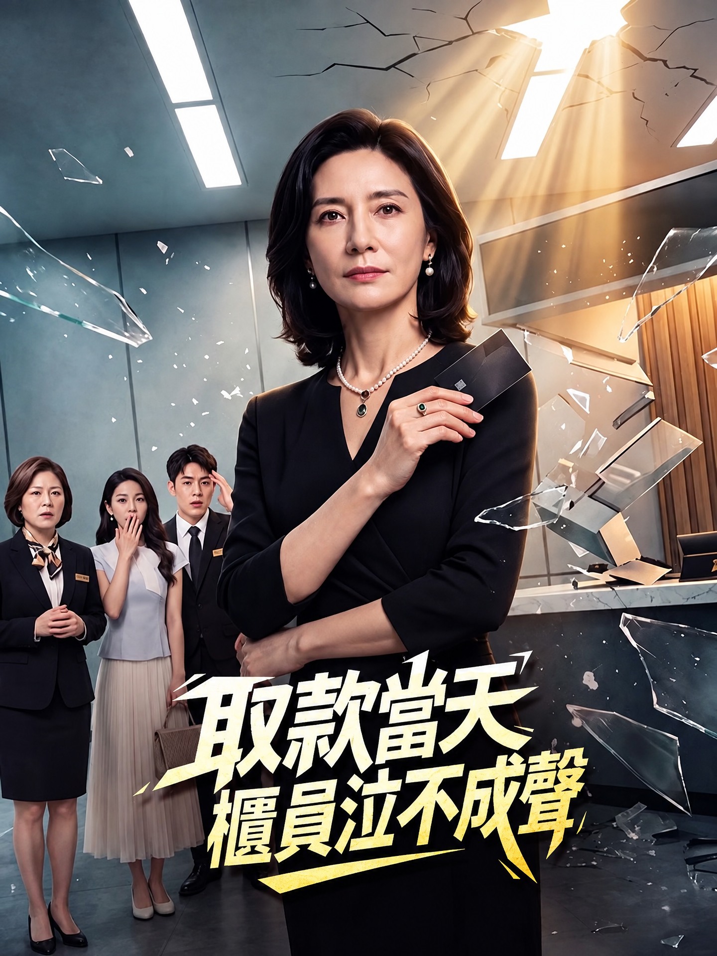 取款當天，櫃員泣不成聲