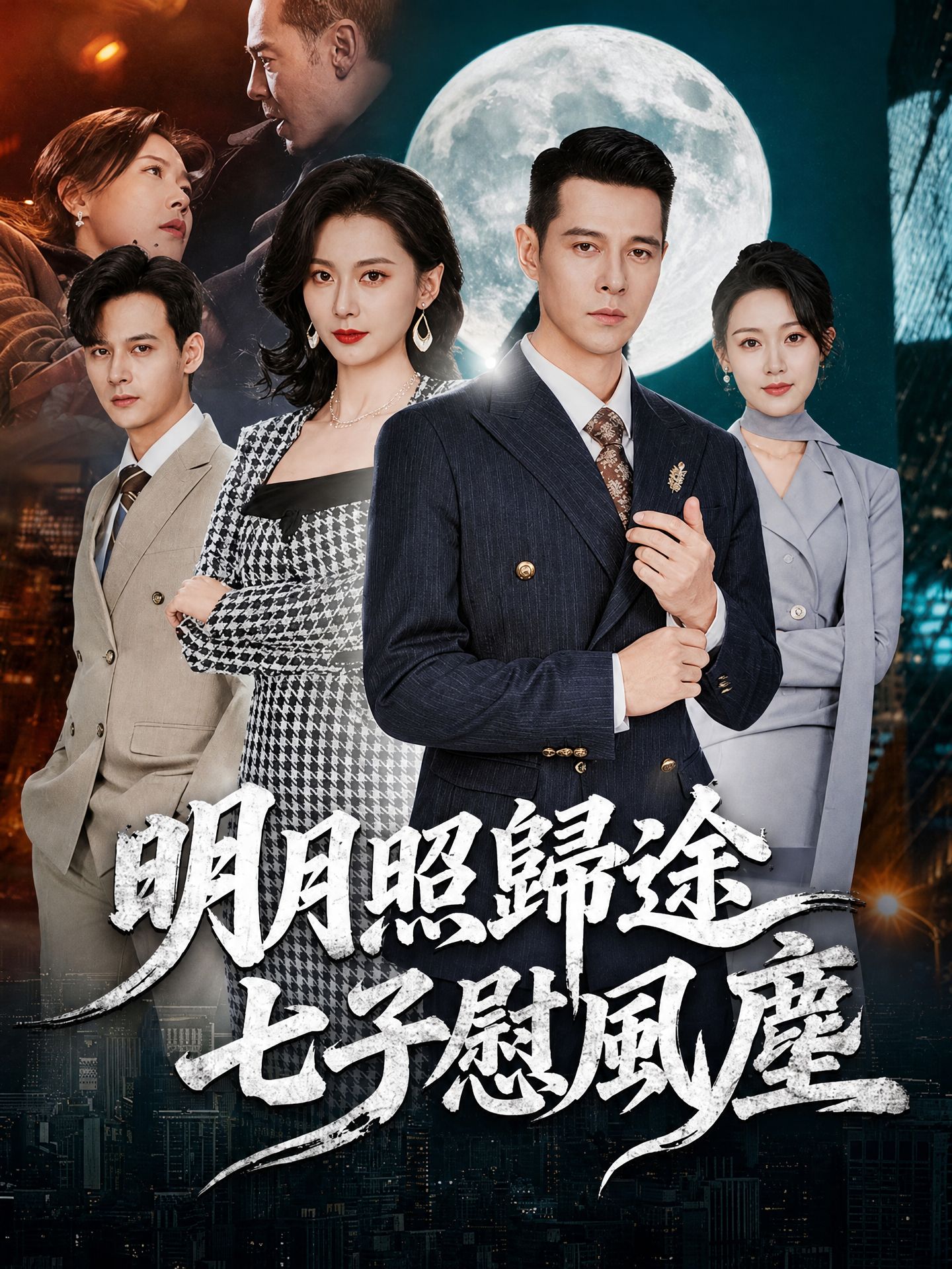 明月照歸途，七子慰風塵
