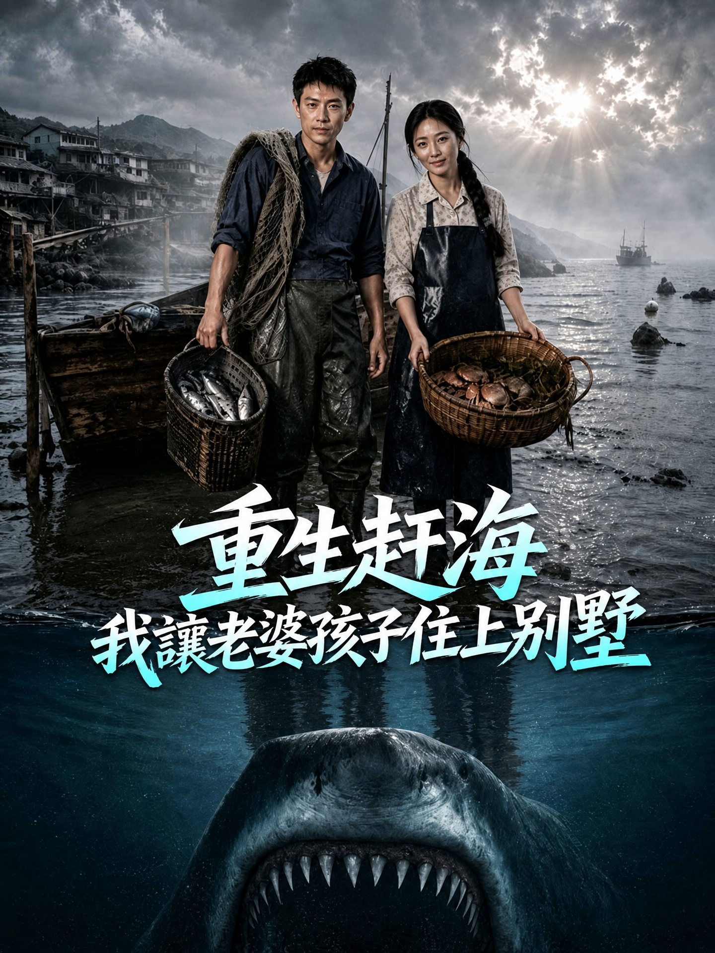 重生趕海，我讓老婆孩子住上別墅 