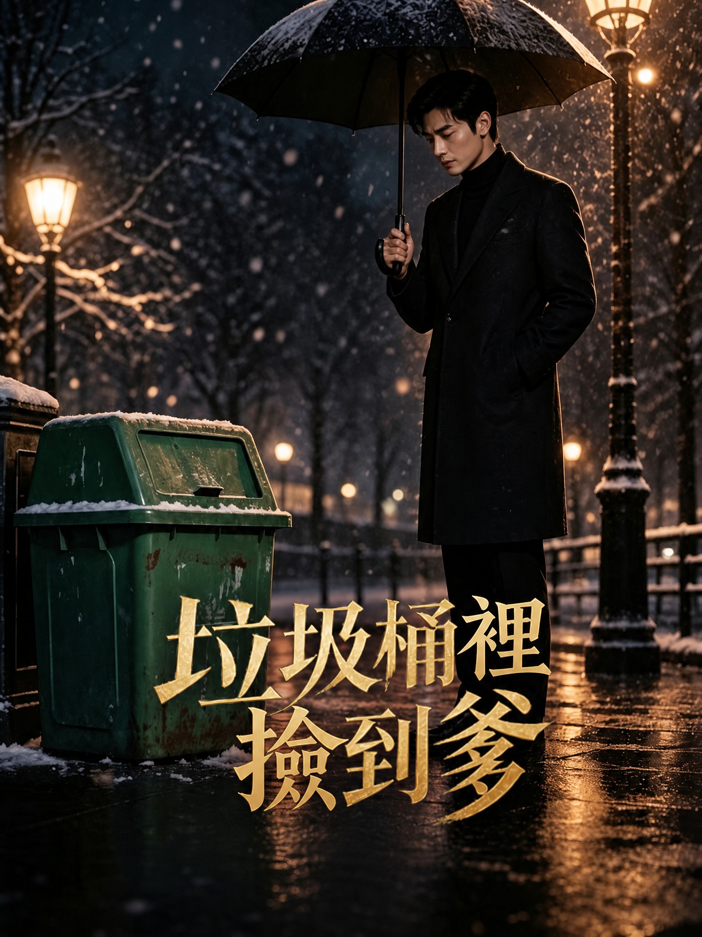 垃圾桶裡撿到爹