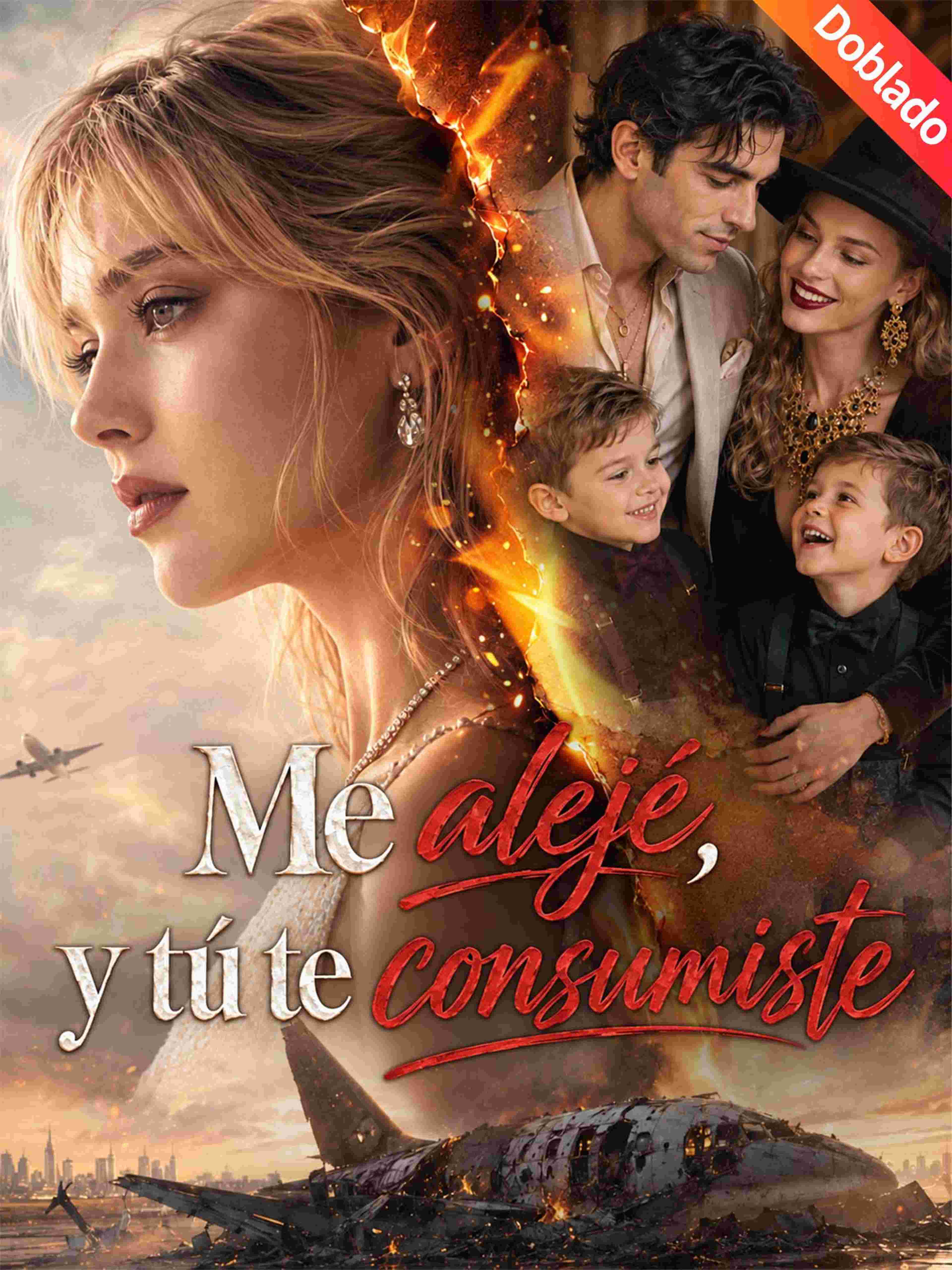 Me alejé, y tú te consumiste (Doblado)
