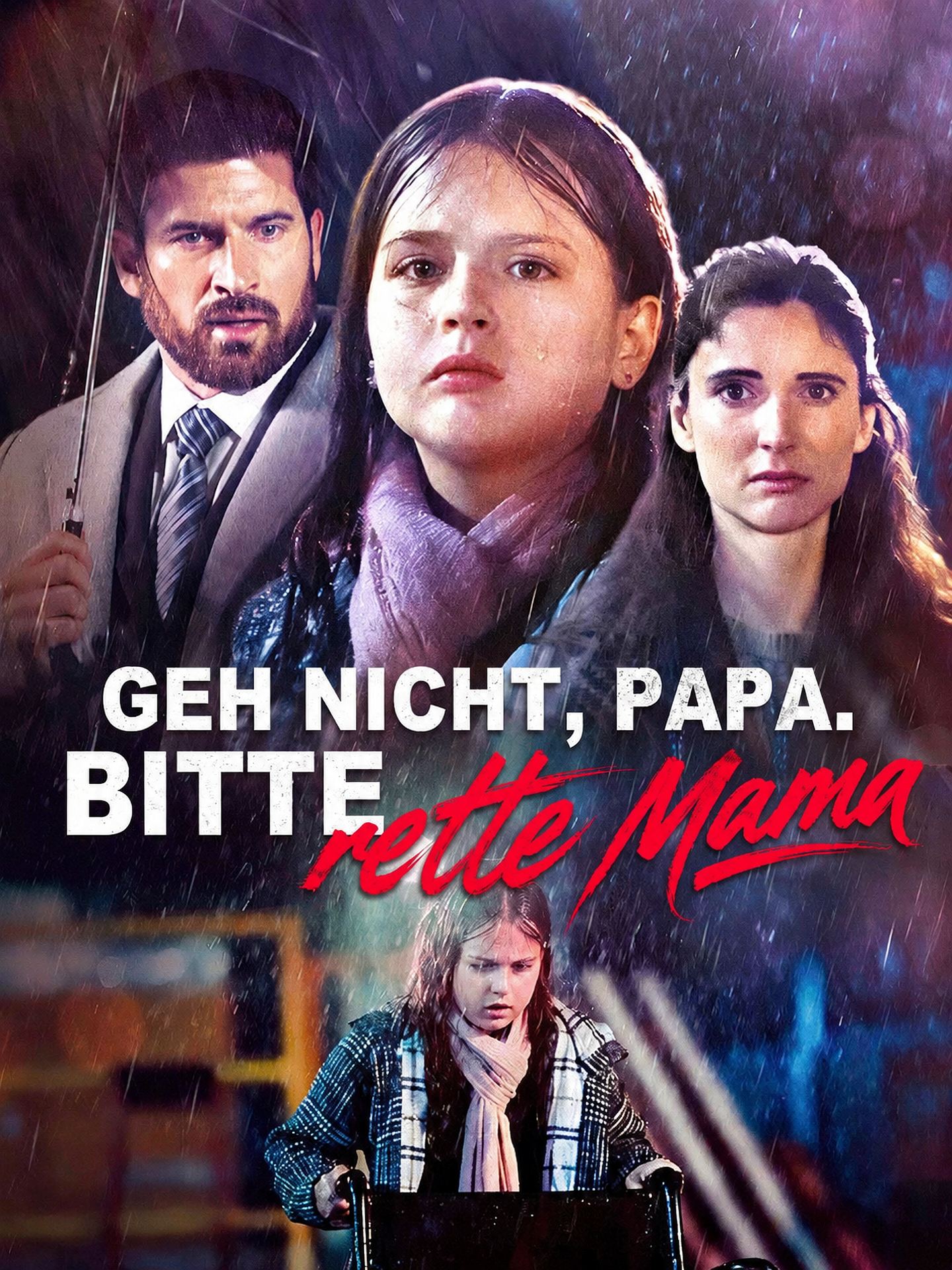 Geh nicht, Papa. Bitte rette Mama