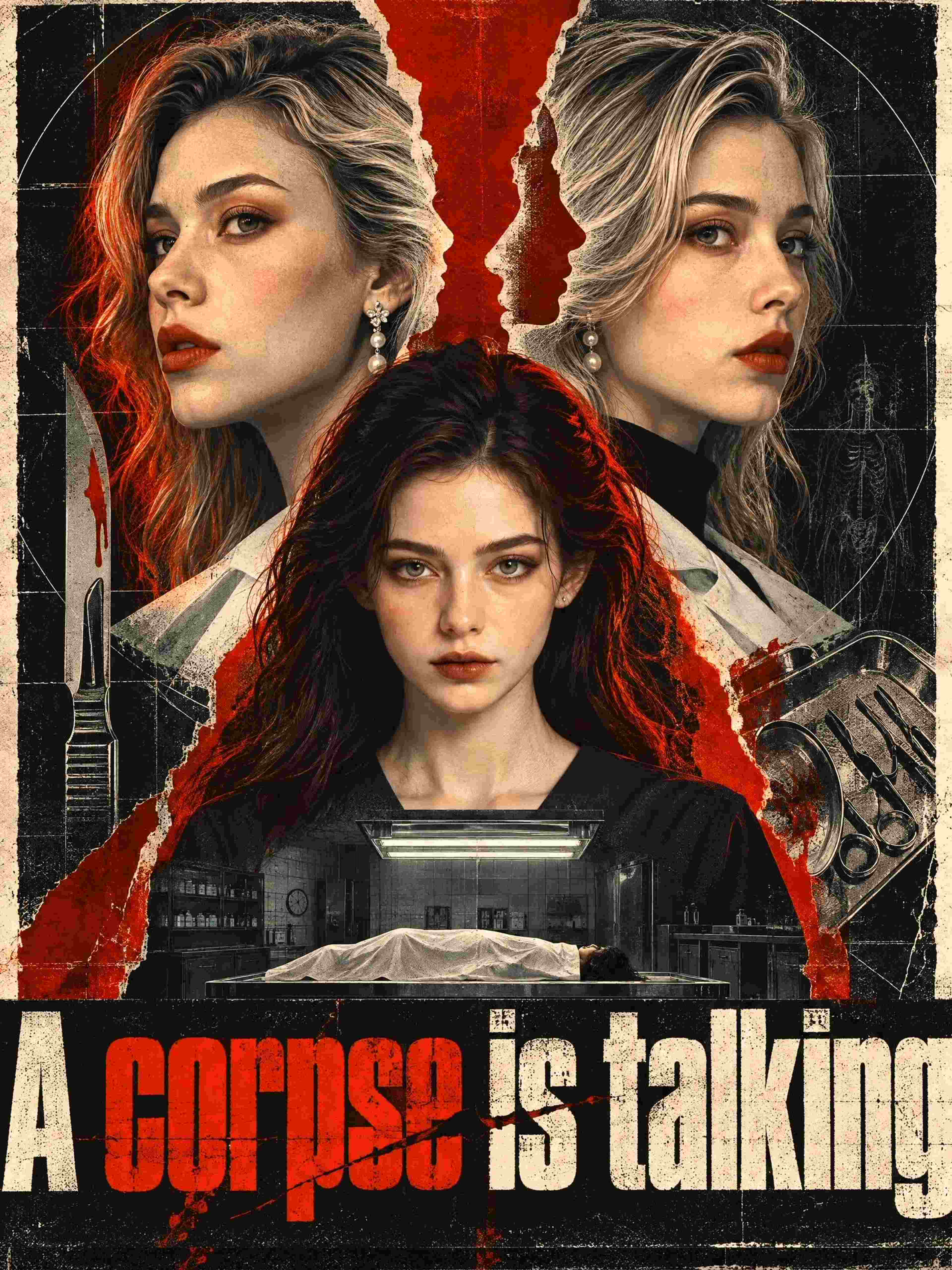 A corpse is talking
