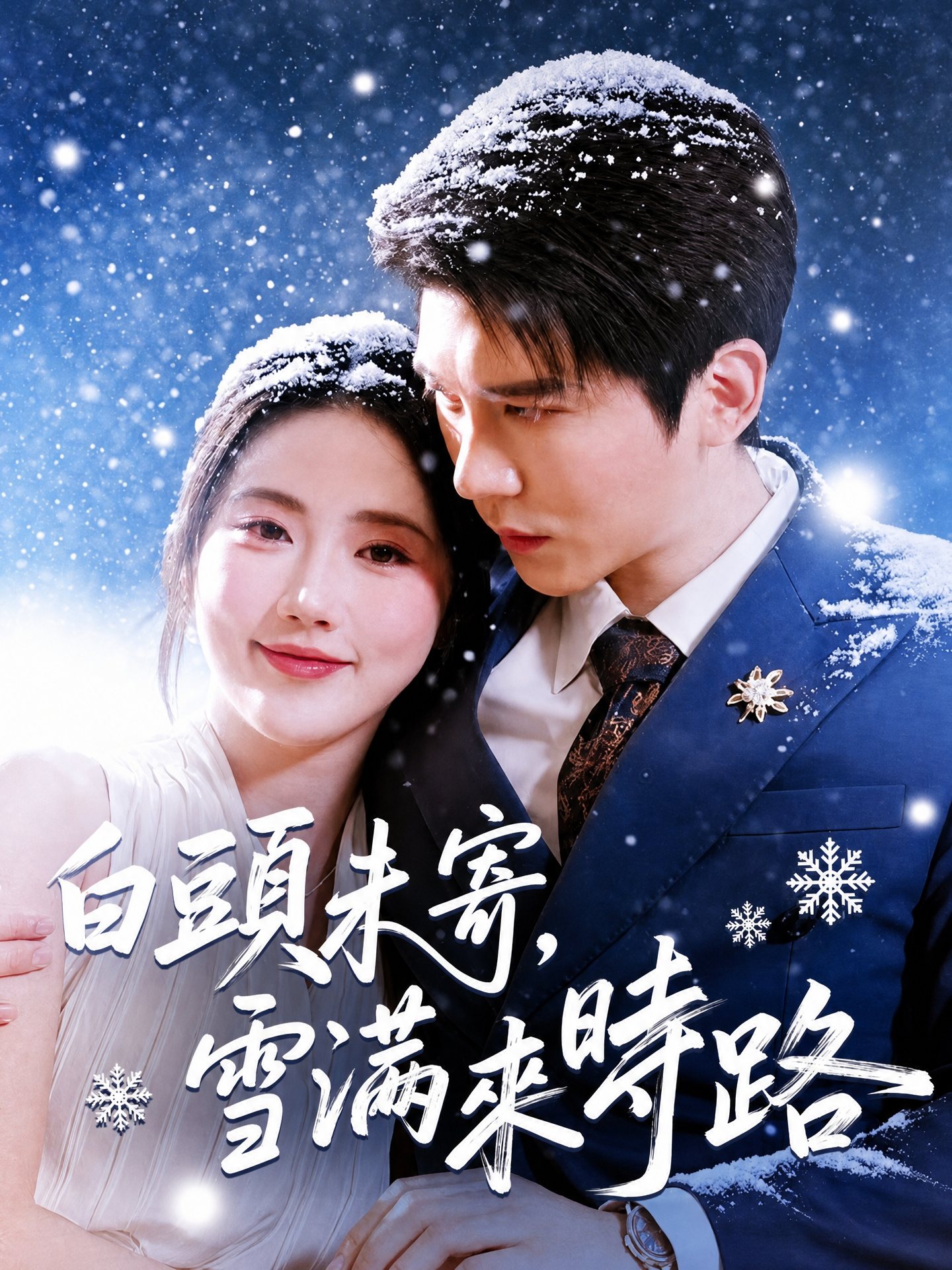 白頭未寄，雪滿來時路