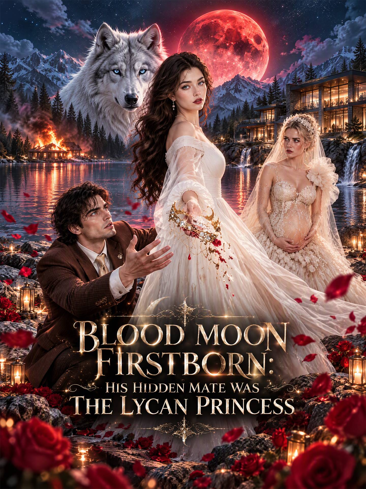 Blood Moon Firstborn: His Hidden Mate Was the Lycan Princess