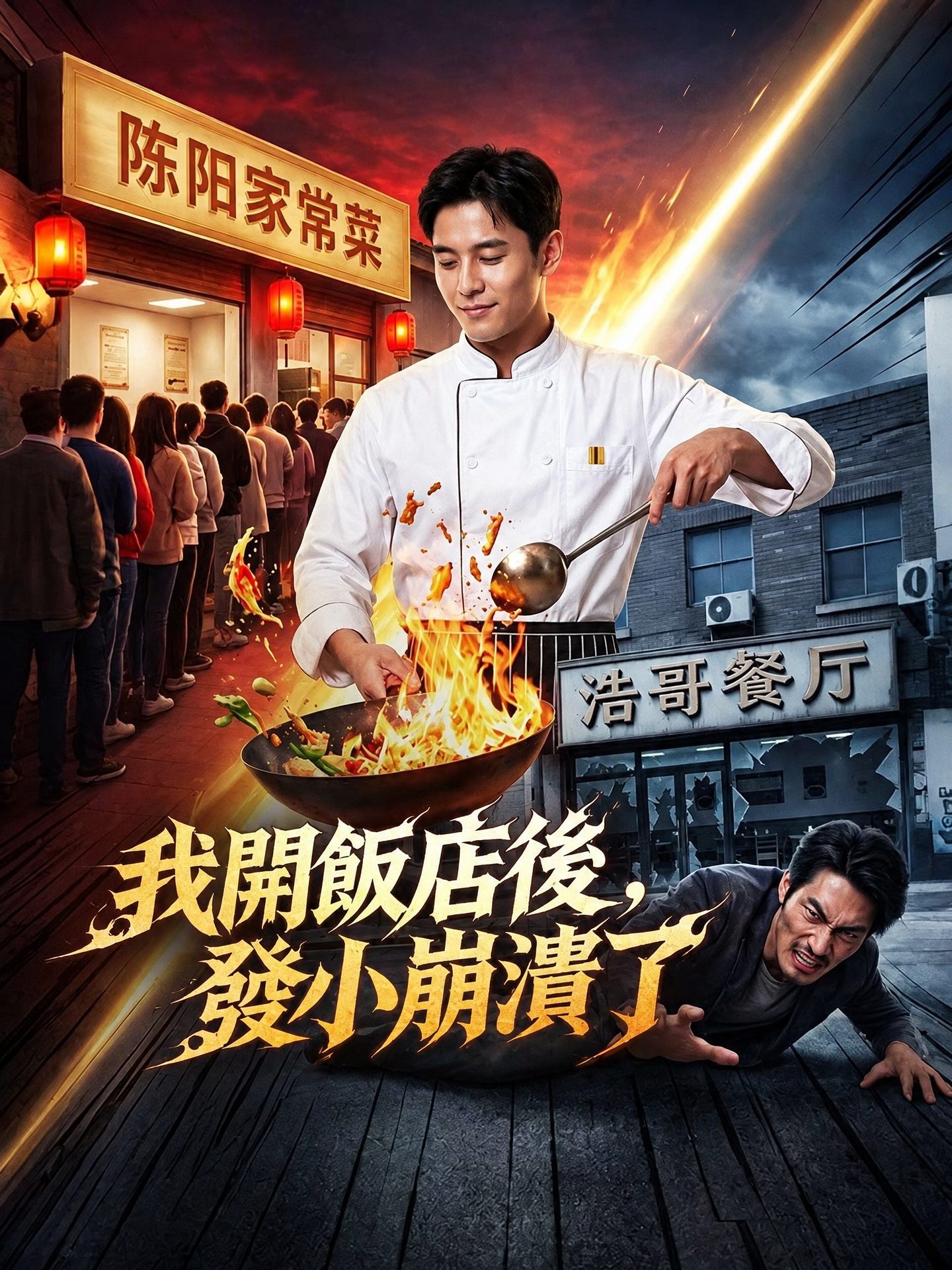 我開飯店后，發小崩潰了