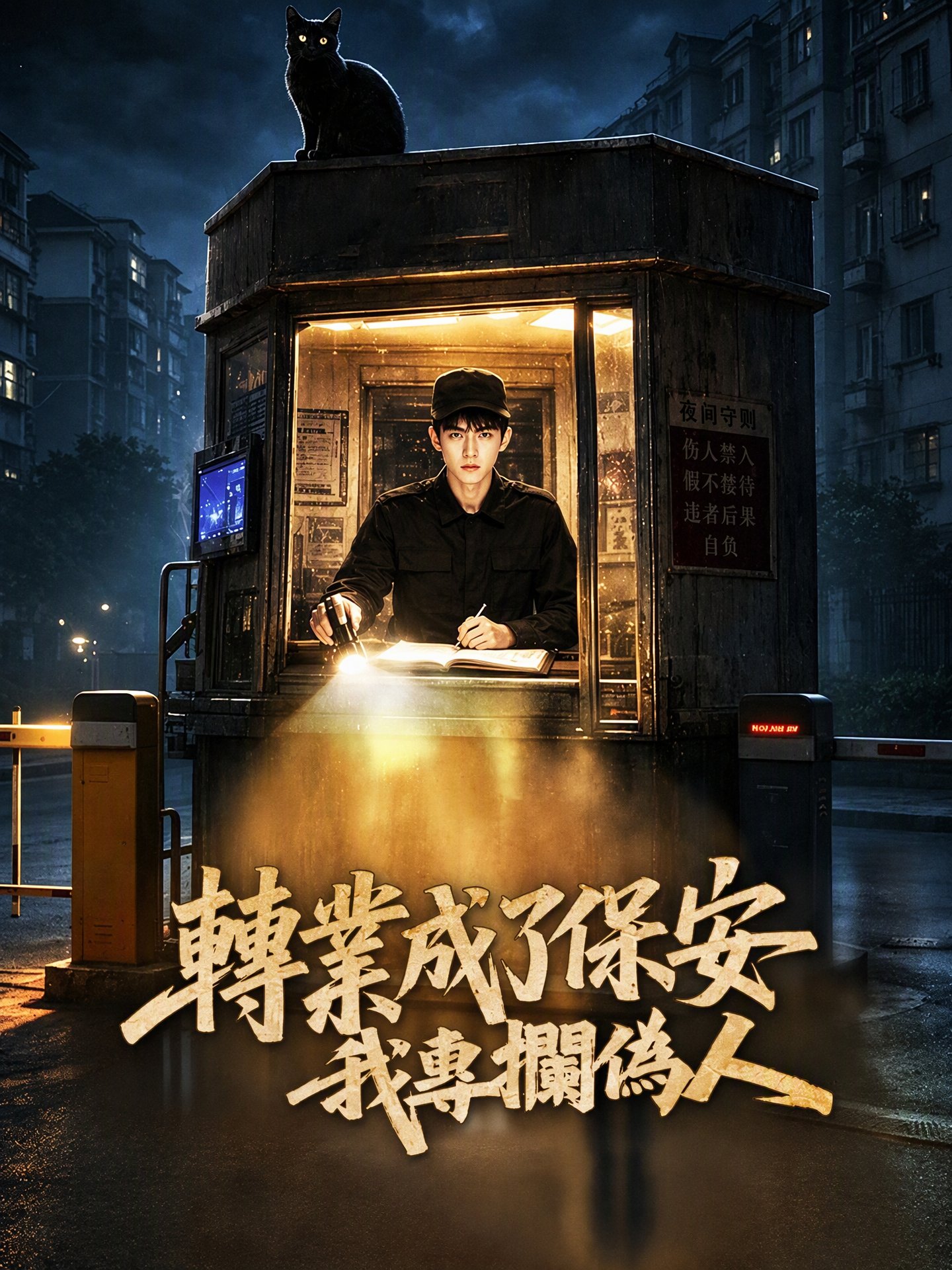 轉業成了保安，我專攔偽人