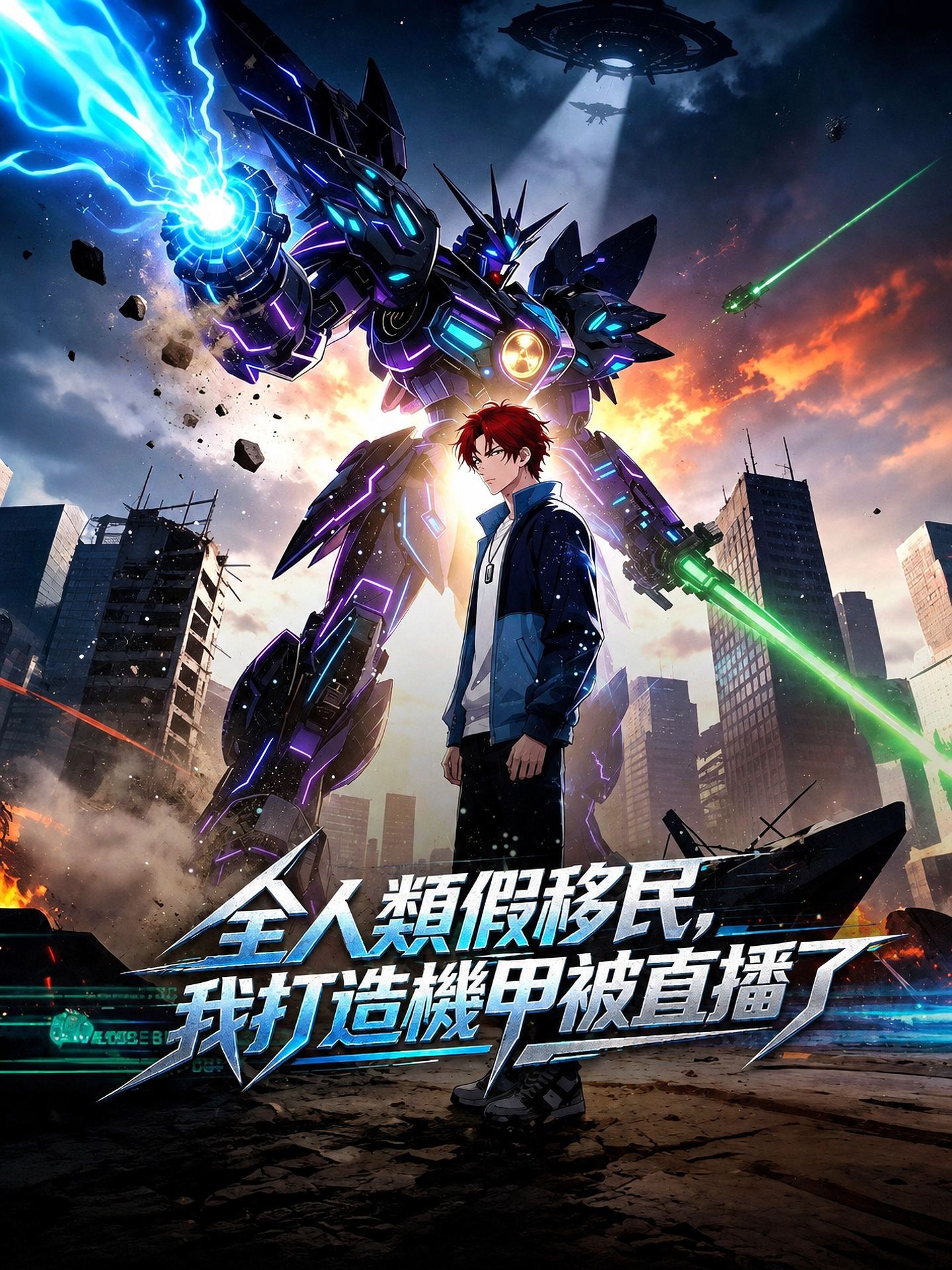 全人類假移民，我打造機甲被直播了