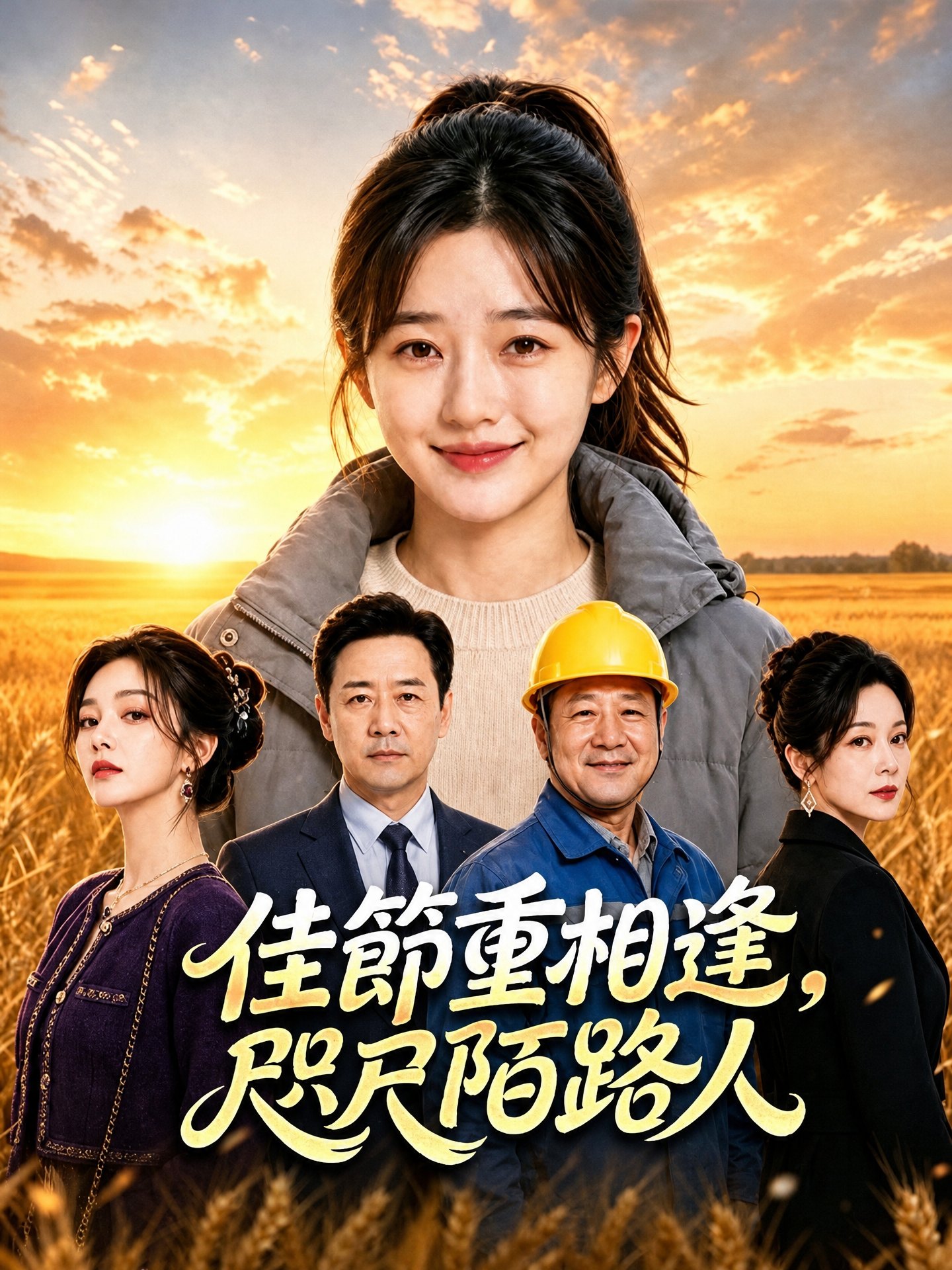 佳節重相逢，咫尺陌路人  