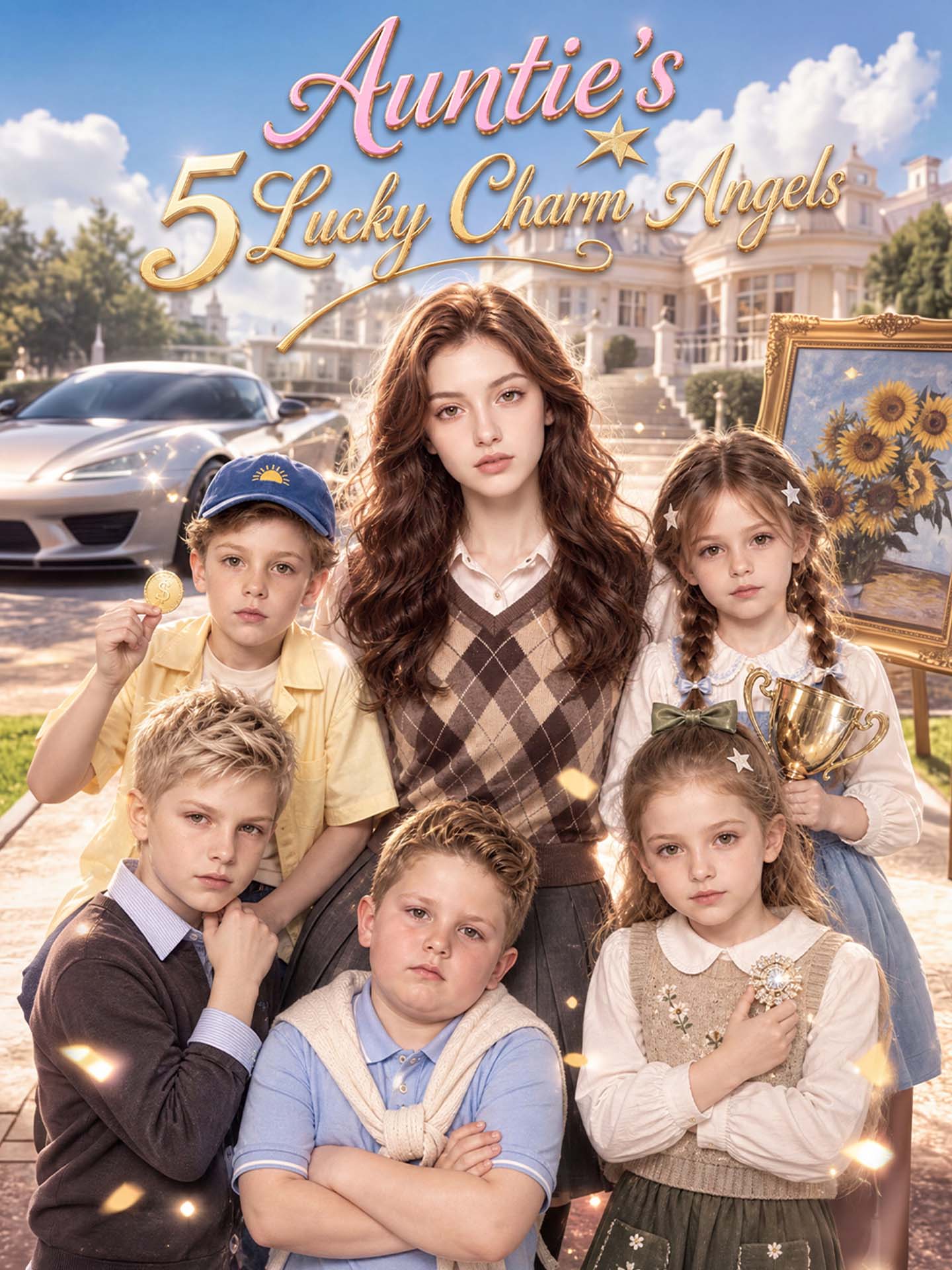 Auntie's 5 Lucky Charm Angels