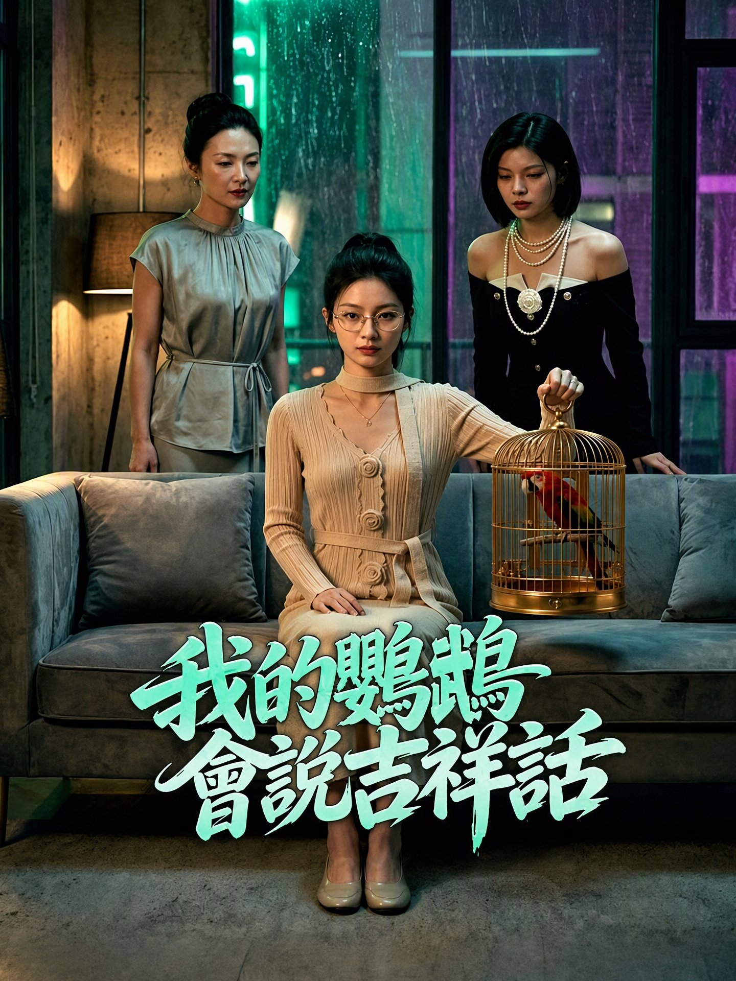 我的鸚鵡會說吉祥話
