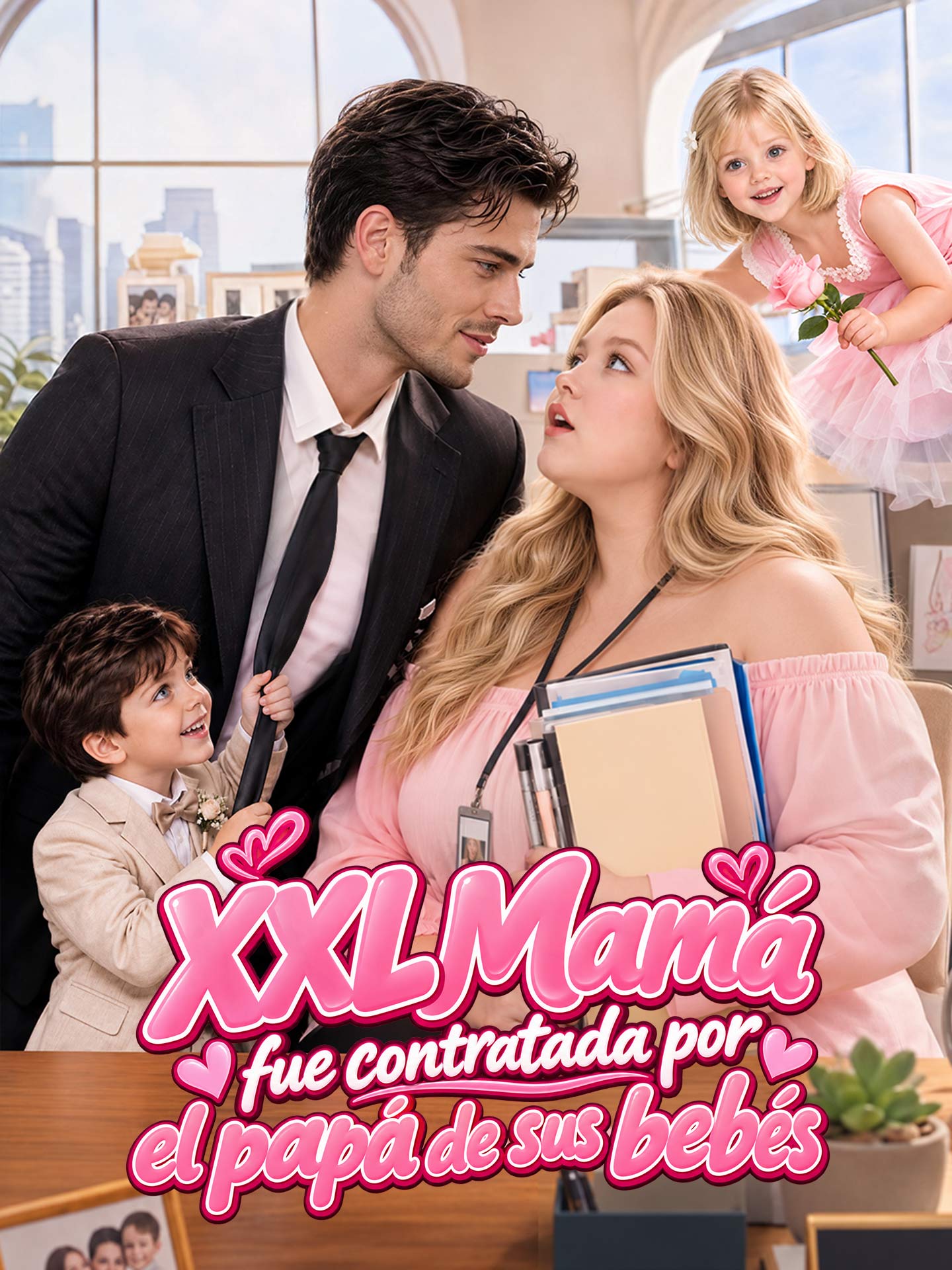 XXL Mamá fue contratada por el papá de sus bebés