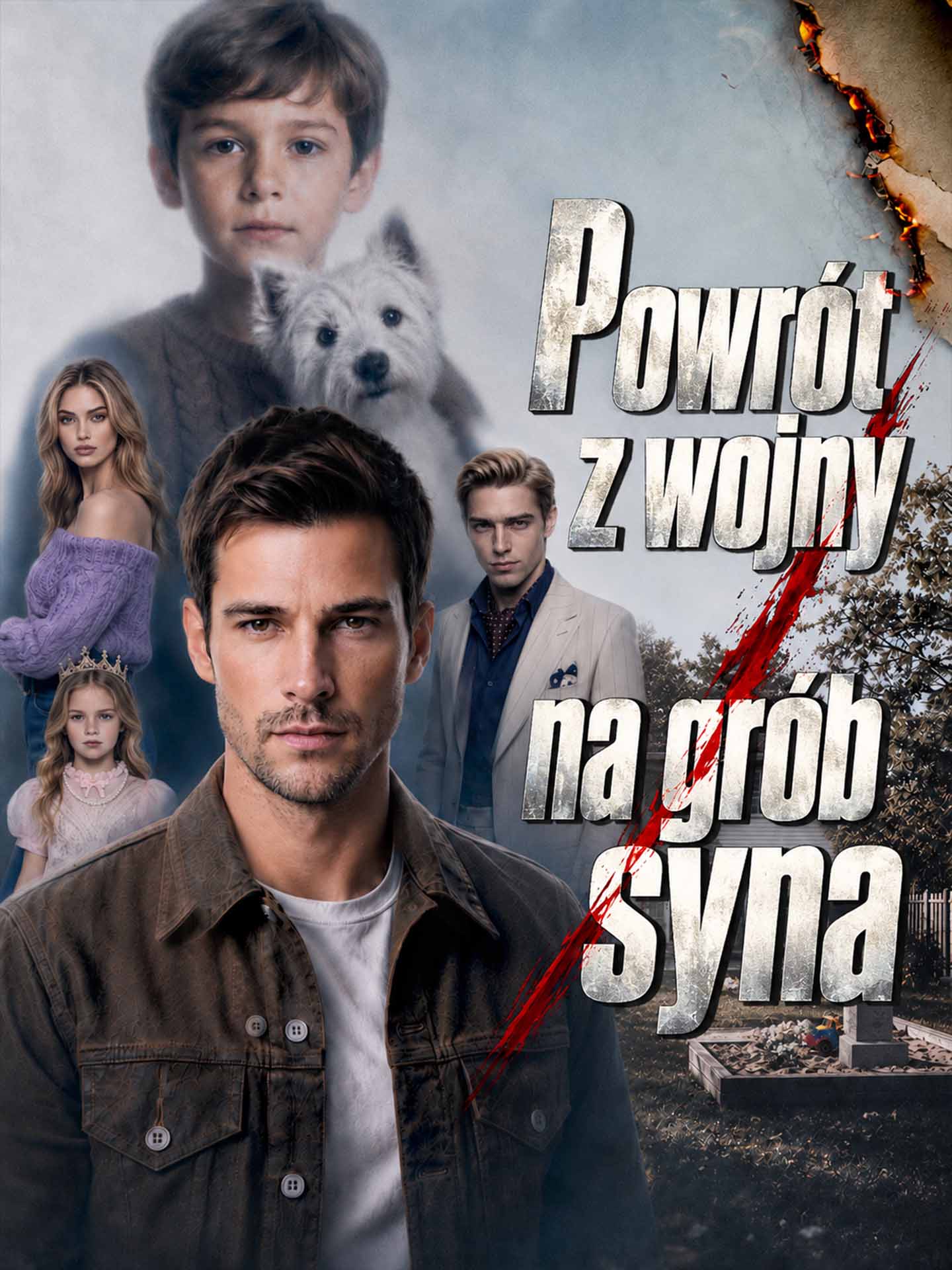 Powrót z wojny na grób syna