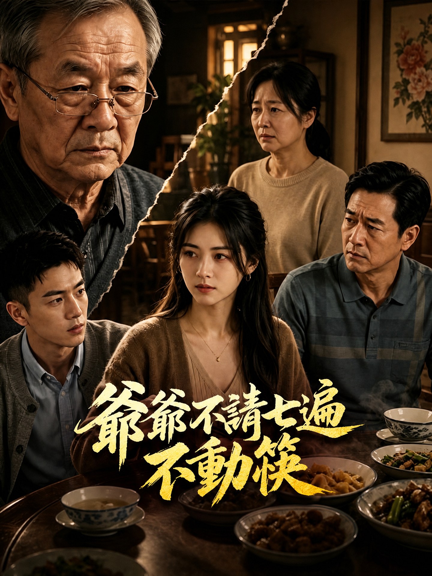爺爺不請七遍不動筷