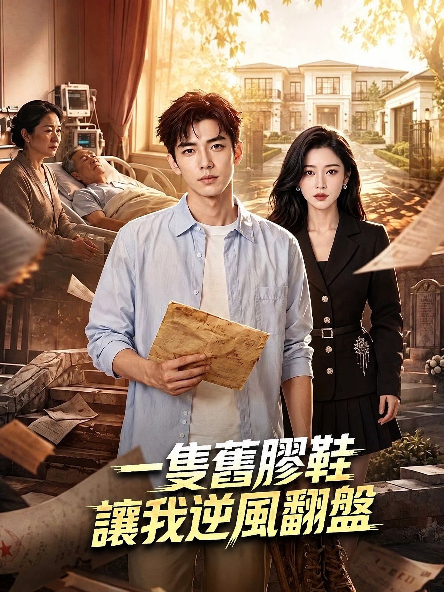 一隻舊膠鞋讓我逆風翻盤