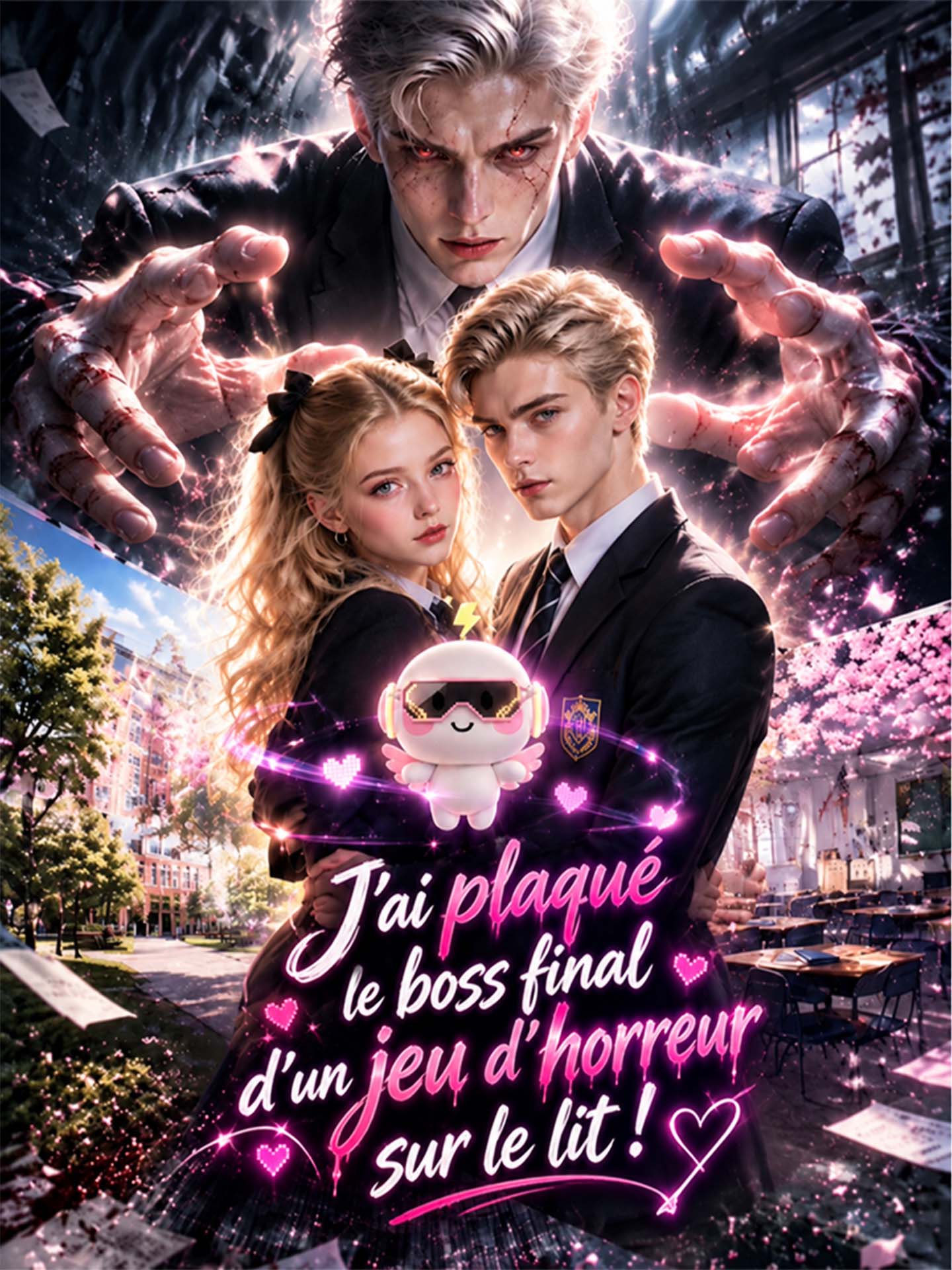 J'ai plaqué le boss final d'un jeu d'horreur sur le lit !