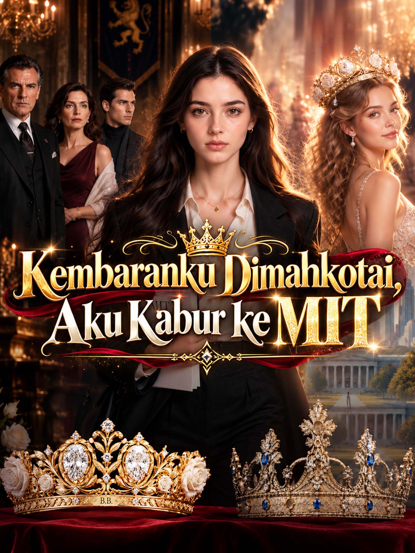 Poster Kembaranku Dimahkotai, Aku Kabur ke MIT