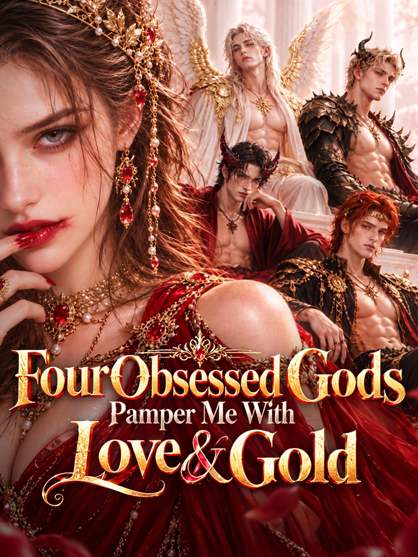 Four Obsessed Gods Pamper Me With Love & Gold