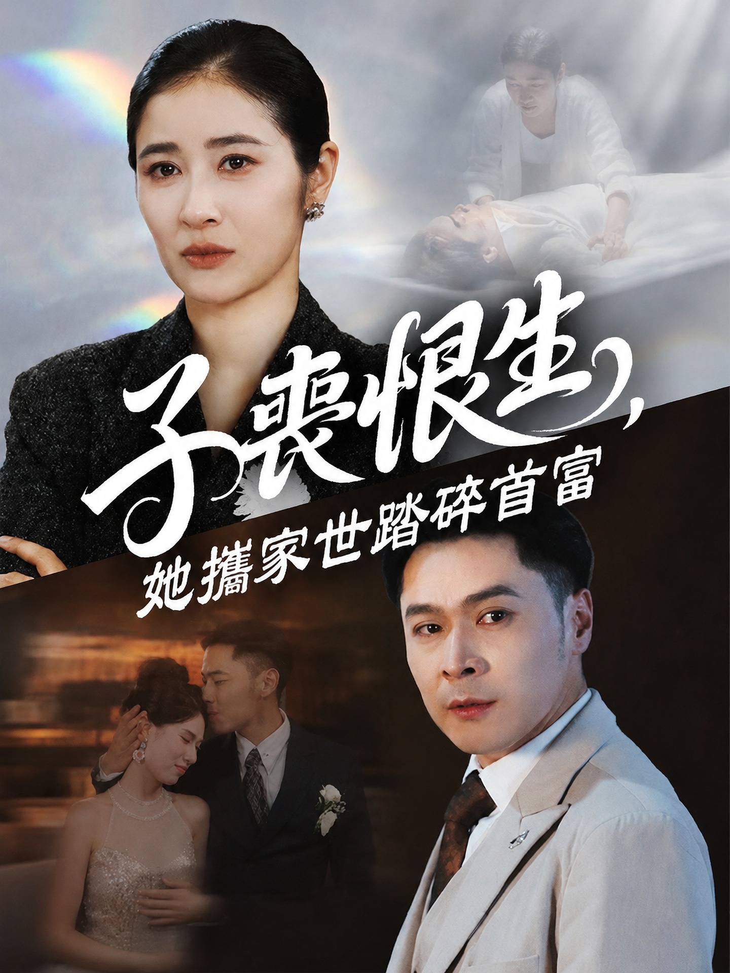 子喪恨生，她攜家世踏碎首富